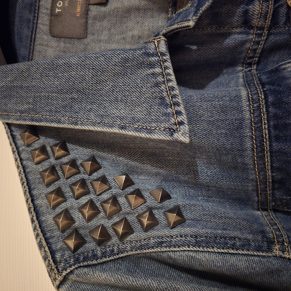 Studded Denim Jacket - Picture 5 of 6